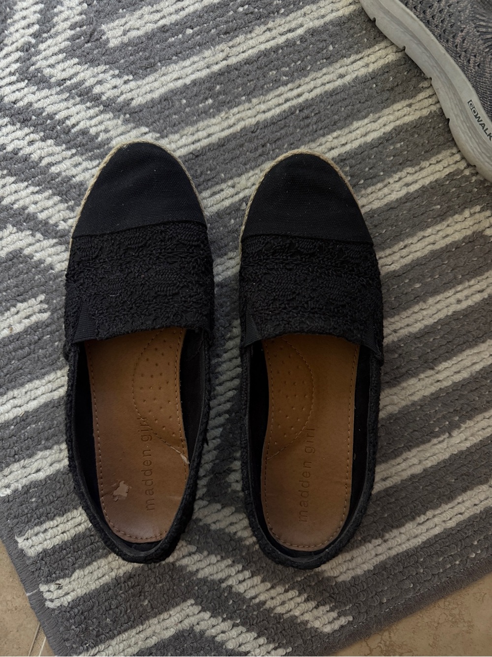 Black Madden Girl Slip-on shoes